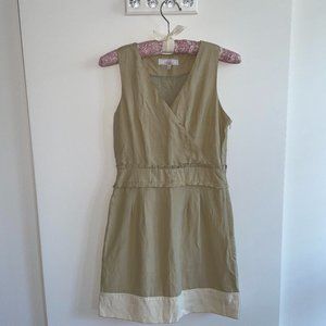 💗HP💗 Beige Silk/Linen Dress